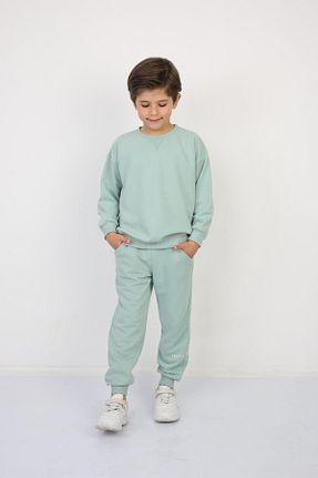 سوئیشرت سبز بچه گانه ساده REPLİX - کد 872231761