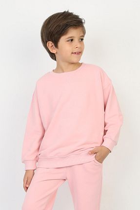 سوئیشرت صورتی بچه گانه ساده REPLİX - کد 872231687