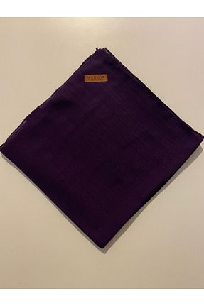 روسری بنفش پنبه ای Bonjela - کد 872133984