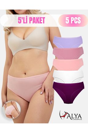 شورت رنگی زنانه پنبه - الاستین ALYA UNDERWEAR - کد 833438805