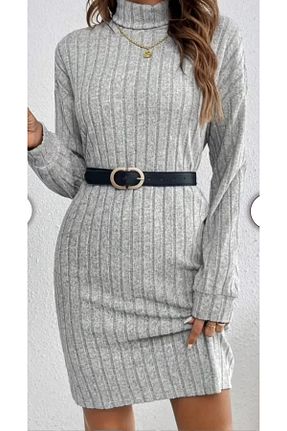 لباس طوسی زنانه بافتنی ESNOA - کد 872129625