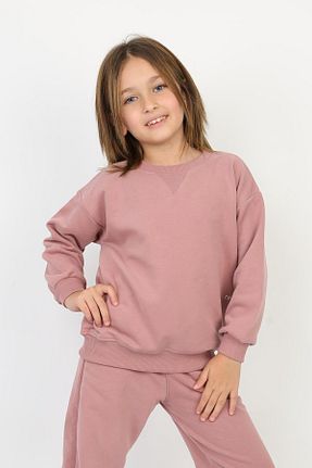 سوئیشرت صورتی بچه گانه چاپی REPLİX - کد 872235888