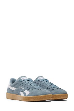 کفش اسنیکر آبی زنانه چرم اصل Reebok - کد 868804891