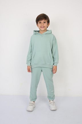سوئیشرت سبز بچه گانه ساده REPLİX - کد 872234388