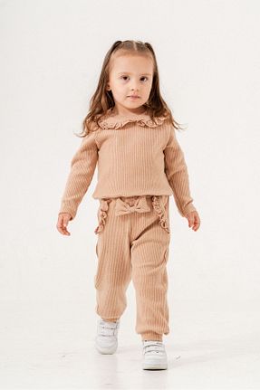 ست کرمکن اسپرت قهوه ای بچه گانه پنبه ای HAUSEkids - کد 854062247