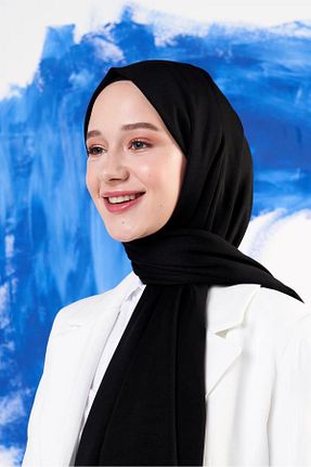 شال مشکی زنانه ابریشم MODA - کد 872187706