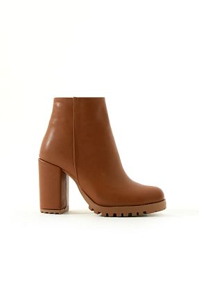 بوت / نیم بوت قهوه ای زنانه جیر Gökçe Shoes - کد 872205133