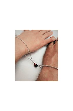 دستبند جواهر رنگی زنانه فلزی Online - کد 872220259