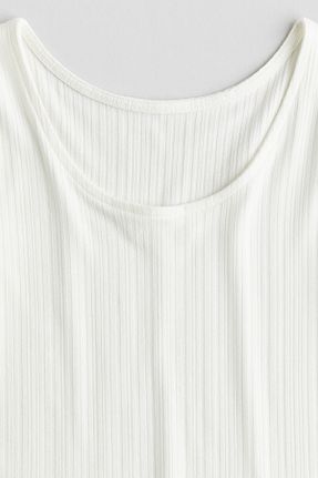 بادی سفید بچه گانه جرسی H&M - کد 872242451