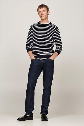پلیور سرمه ای مردانه رگولار Tommy Hilfiger - کد 872242634
