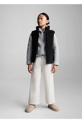 جلیقه مشکی بچه گانه رگولار MANGO Kids - کد 849323501