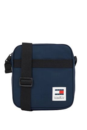 کیف دوشی سرمه ای مردانه Tommy Hilfiger - کد 872249976