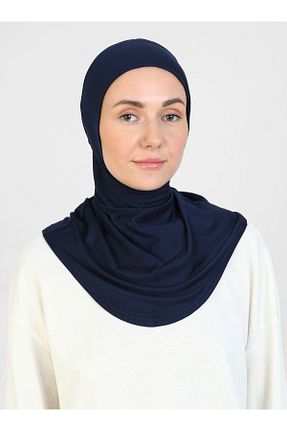 کلاه شنای حجاب سرمه ای زنانه Ecardin - کد 872280672