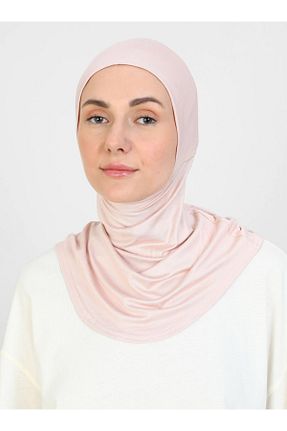 کلاه شنای حجاب صورتی زنانه Ecardin - کد 872280776