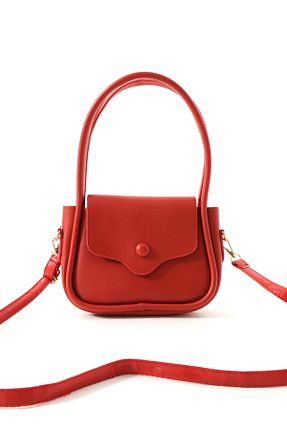 کیف دوشی قرمز زنانه Judour Bags - کد 872278838