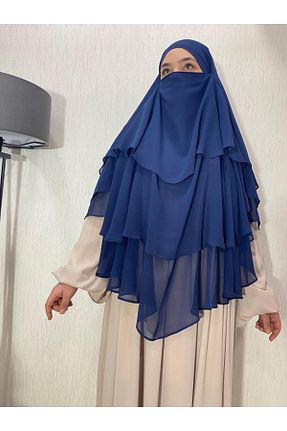 روسری سرمه ای شیفون ARKARLİN - کد 872310947
