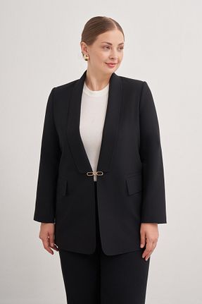 کت حجاب مشکی زنانه رگولار Aker - کد 872386564