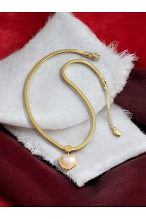 گردنبند جواهر طلائی زنانه زیرکن KANİNCHEN - کد 872406062