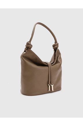 کیف دوشی قهوه ای زنانه İlvi - کد 872411644