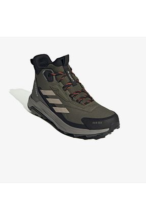 کفش اسنیکر خاکی مردانه بند دار adidas - کد 869295114