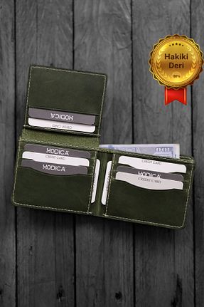 کیف پول سبز مردانه ابعاد کوچک Modica - کد 265822979