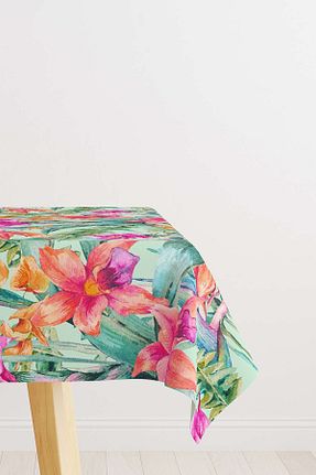 رومیزی سبز پلی استر Cango Home - کد 412381768