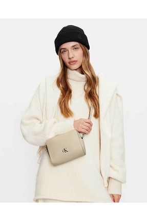 کیف دستی بژ زنانه Calvin Klein - کد 860906756