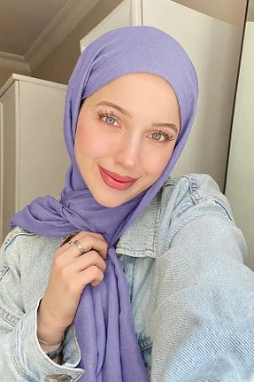 شال بنفش زنانه پلی استر Madame Polo - کد 854055803