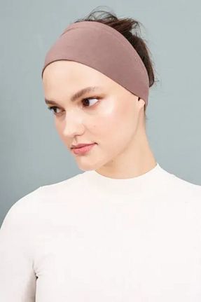 کلاه شنای حجاب قهوه ای زنانه Madame Polo - کد 635740400