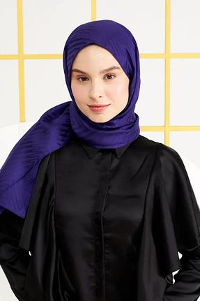 شال بنفش زنانه پلی استر Madame Polo - کد 688749662