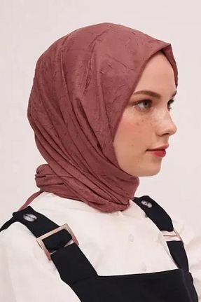 شال نارنجی زنانه پلی استر Madame Polo - کد 316988276