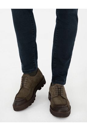 کفش کلاسیک خاکی مردانه پاشنه کوتاه (1 - 4 سانتی متر) Pierre Cardin - کد 872504639