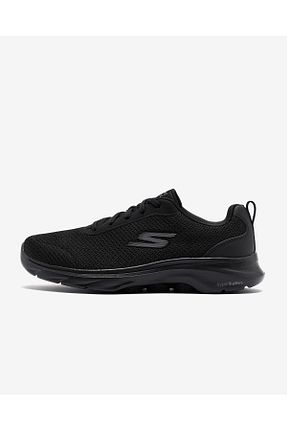 کفش اسنیکر مشکی زنانه بند دار Skechers - کد 803383646