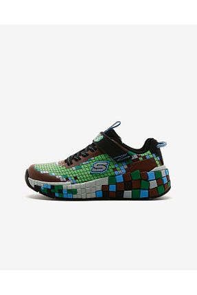 کفش پیاده روی قهوه ای بچه گانه پارچه ای Skechers - کد 839052253