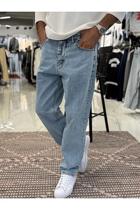 شلوار آبی مردانه پارچه Butik - کد 872529242