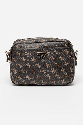 کیف دوشی بژ زنانه چرم مصنوعی Guess - کد 861050457