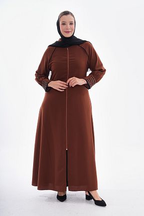 کلاه و ابایا قهوه ای زنانه پنبه پلی استر GigiTex - کد 868347343