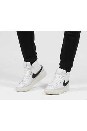 کفش اسنیکر سفید زنانه بند دار Nike - کد 872737809