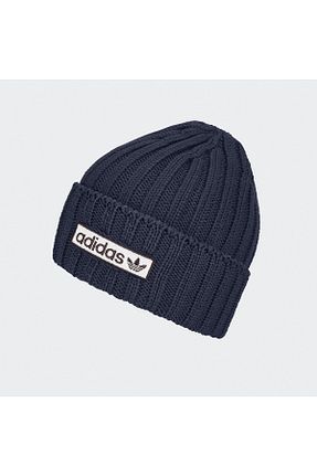 کلاه پشمی سرمه ای زنانه پنبه ای adidas - کد 896888843