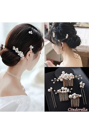 تاج سبز زنانه مروارید Cinderella - کد 842788474