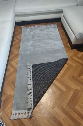 فرش سرمه ای زیره ضد لغزش MOTTO HALI - کد 353764803