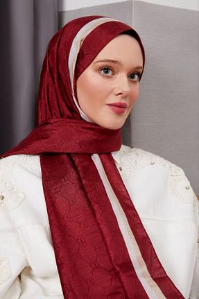 شال قهوه ای زنانه پلی استر Levidor - کد 781385819
