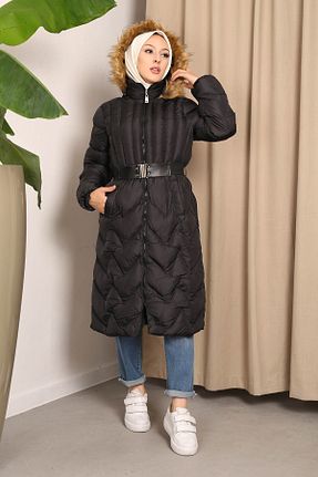 کاپشن حجاب مشکی زنانه پنبه پلی استر İmajButik - کد 765771253