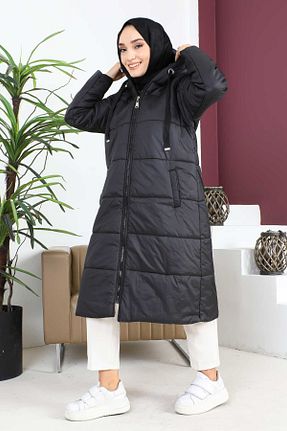 کاپشن حجاب مشکی زنانه مخلوط پلی استر İmajButik - کد 771977482