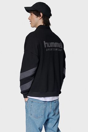 سوئیشرت مشکی زنانه ساده hummel - کد 868623613