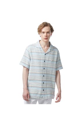پیراهن آبی مردانه رگولار Nautica - کد 831204095