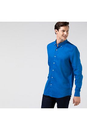 پیراهن آبی مردانه رگولار Nautica - کد 680124641