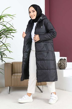 کاپشن حجاب مشکی زنانه مخلوط پلی استر İmajButik - کد 771977482