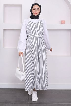 لباس حجاب مشکی زنانه رگولار İmajButik - کد 838985679