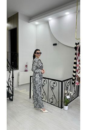 سرهمی آبی زنانه آستین استاندارد Butik - کد 872919174
